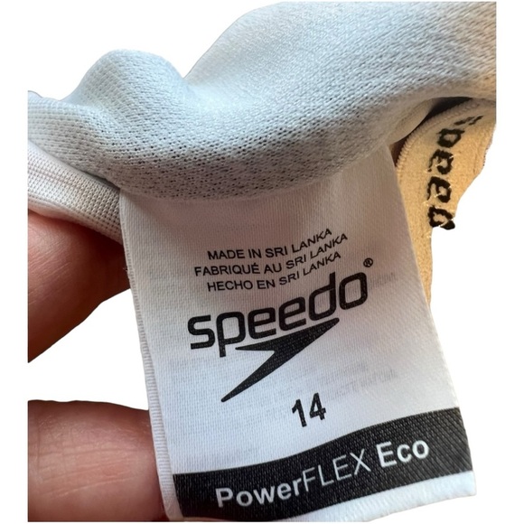 Speedo Women's Diamond Ombre Ultraback One Piece Hydro Bra  Size 14 - Picture 10 of 14